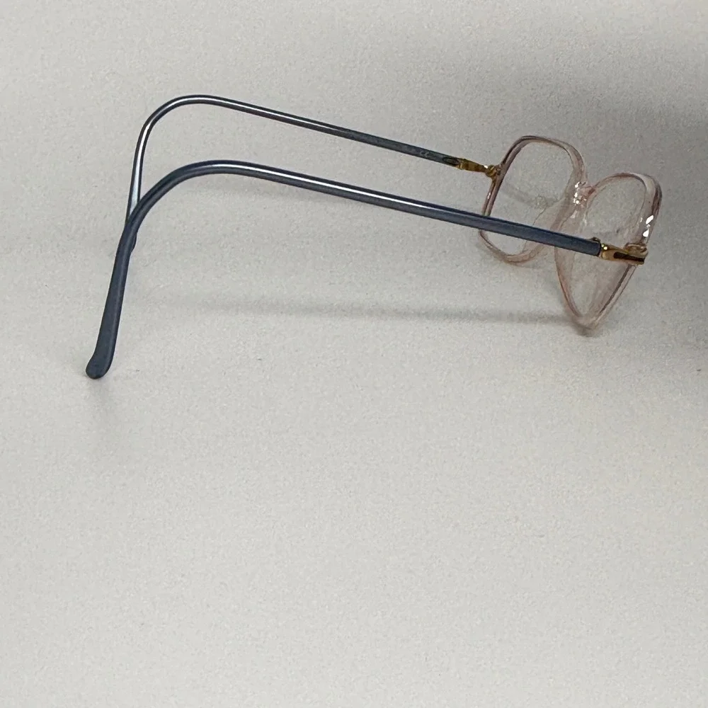 Silhouette SPX 1921 05 6054 135 Eyeglasses Frames Austria Blue Pink Clear Womens